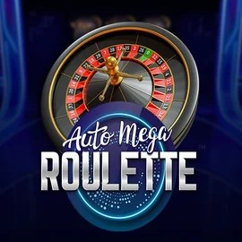 Auto Mega Roulette online game logo by Pragmatic Play on trivelabets-nl.nl