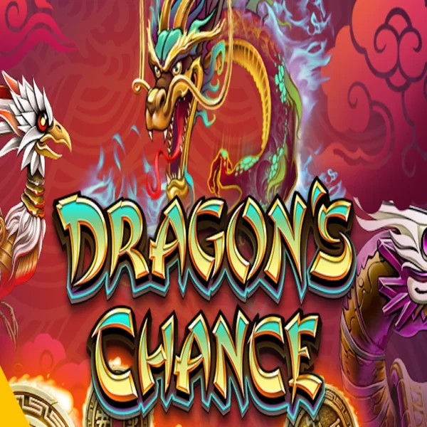 Dragons Chance slot logo by BF Games at TrivelaBet Casino