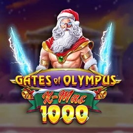 Gates of Olympus Xmas 1000 logo by Pragmatic Play TrivelaBet Casino