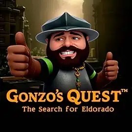 Gonzo's Quest slot logo by NetEnt at TrivelaBet CasinoGonzo's Quest