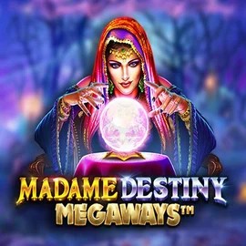 Madame Destiny Megaways logo by Pragmatic Play at TrivelaBet Casino