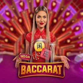 Mega Baccarat by Pragmatic Play, showcased at trivelabets-nl.nl – game logo