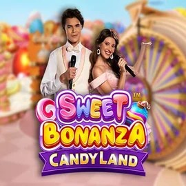 Sweet Bonanza Candy Land Live casino game by Pragmatic Play – featured logo at TrivelaBet Casino